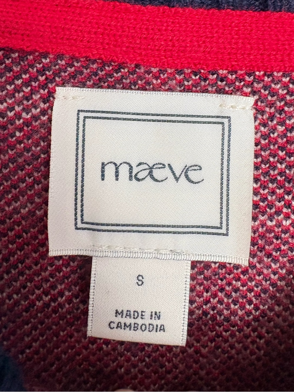 Anthropologie Maeve Logan Sea Dogs Nautical Long-Sleeve Crew-Neck Pullover Sz S - Picture 8 of 9